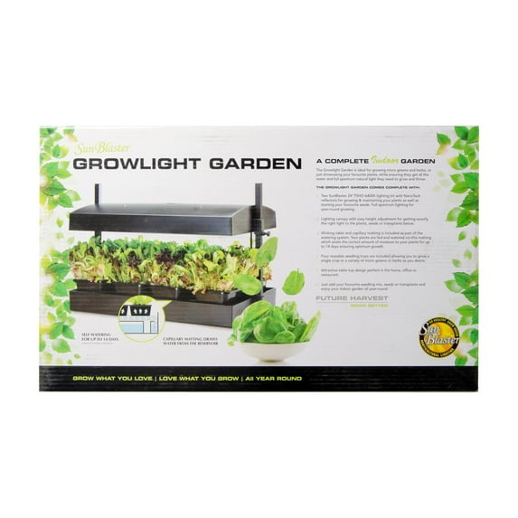 Sun Blaster Grow Light Garden – Compact Design with Adjustable Reflector - 6400K
