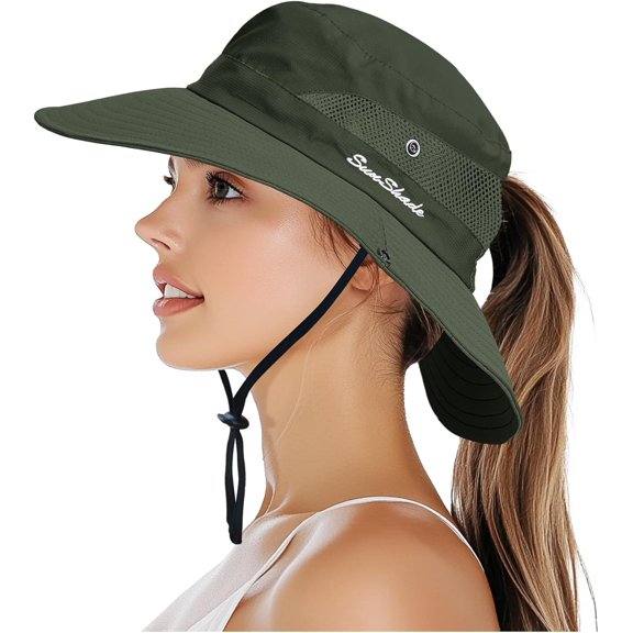 Sun Bucket Hats for Women Men UV Protection Wide Brim Fishing Hat Beach Outdoor Essentials