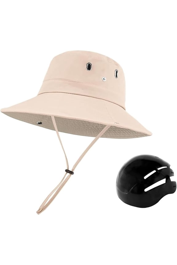 Sun Bucket Hats with Cycling for Women Adults Novelty Fashion Breathable Sunscreen Head Protection Bicycle Hats