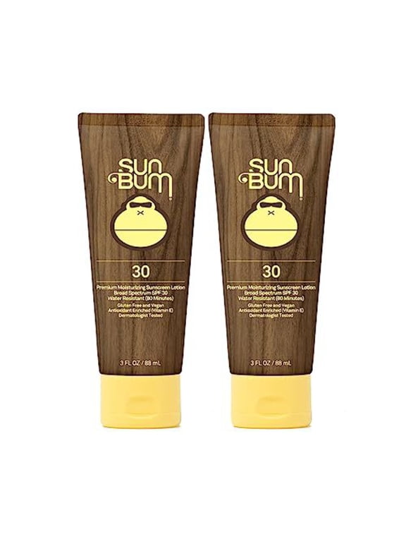 Original SPF 30 Sunscreen Lotion | Vegan and Hawaii 104 Reef Act Compliant (Octinoxate & Oxybenzone Free) Broad Spectrum Moisturizing UVA/UVB Sunscreen with Vitamin E | 3 oz (Pack of 2)