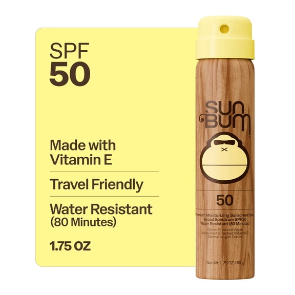 Sun Bum Moisturizing Sunscreen Spray, SPF 50, 1.75 oz
