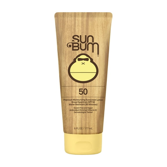 Sun Bum Premium Moisturizing Sunscreen Lotion, Original, SPF 50, 6 oz