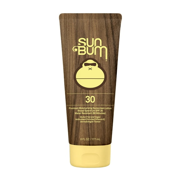 Sun Bum Premium Moisturizing Sunscreen Lotion, SPF 30, 6 oz