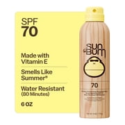 Sun Bum Premium Moisturizing Sunscreen Spray, SPF 70, 6 oz