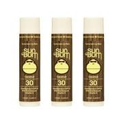 Sun Bum Sun Bum Spf 30 Sunscreen Lip Balm Vegan and Cruelty Free Broad Spectrum Uva/uvb Lip Care With Aloe and Vitamin E for Moisturized Lips Coconut Flavor 3 Pack
