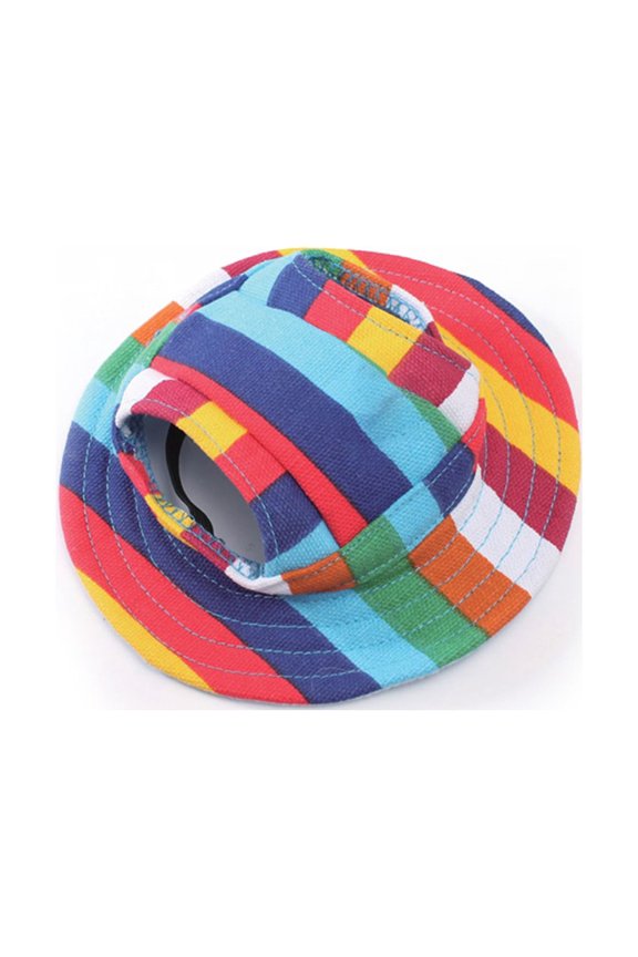 Sun Cap with Ear Holes for Small Dogs