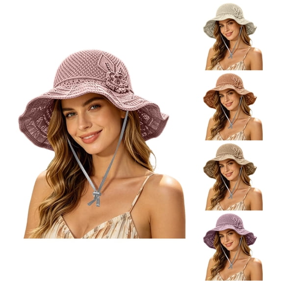 Sun Caps For Women Wide Brim Summer Beach Hat Cute Hats For Women