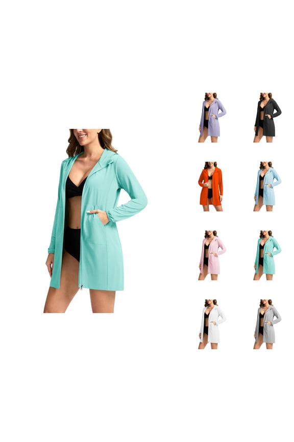 Sun Cardigan Summer Outdoor Lightweight Cover Up Casual Long Sleeve Shirt Cardigan Sweaters for Women