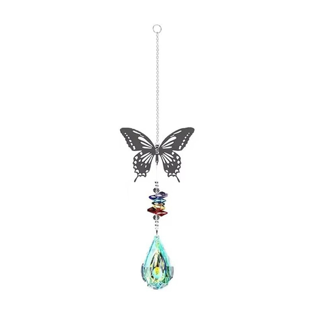 Sun Catchers with Crystals,Rhinestones Hummingbird Butterfly Owl with Crystal Sun Catcher,Window