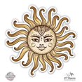 thumbnail image 1 of Sun Celestial Beautiful Mandala - 12" Vinyl Sticker Waterproof Decal, 1 of 1