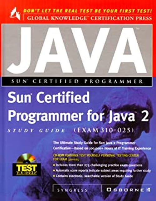 Pre-Owned Sun Certified Programmer for Java 2 (Hardcover) 9780072123722 ...