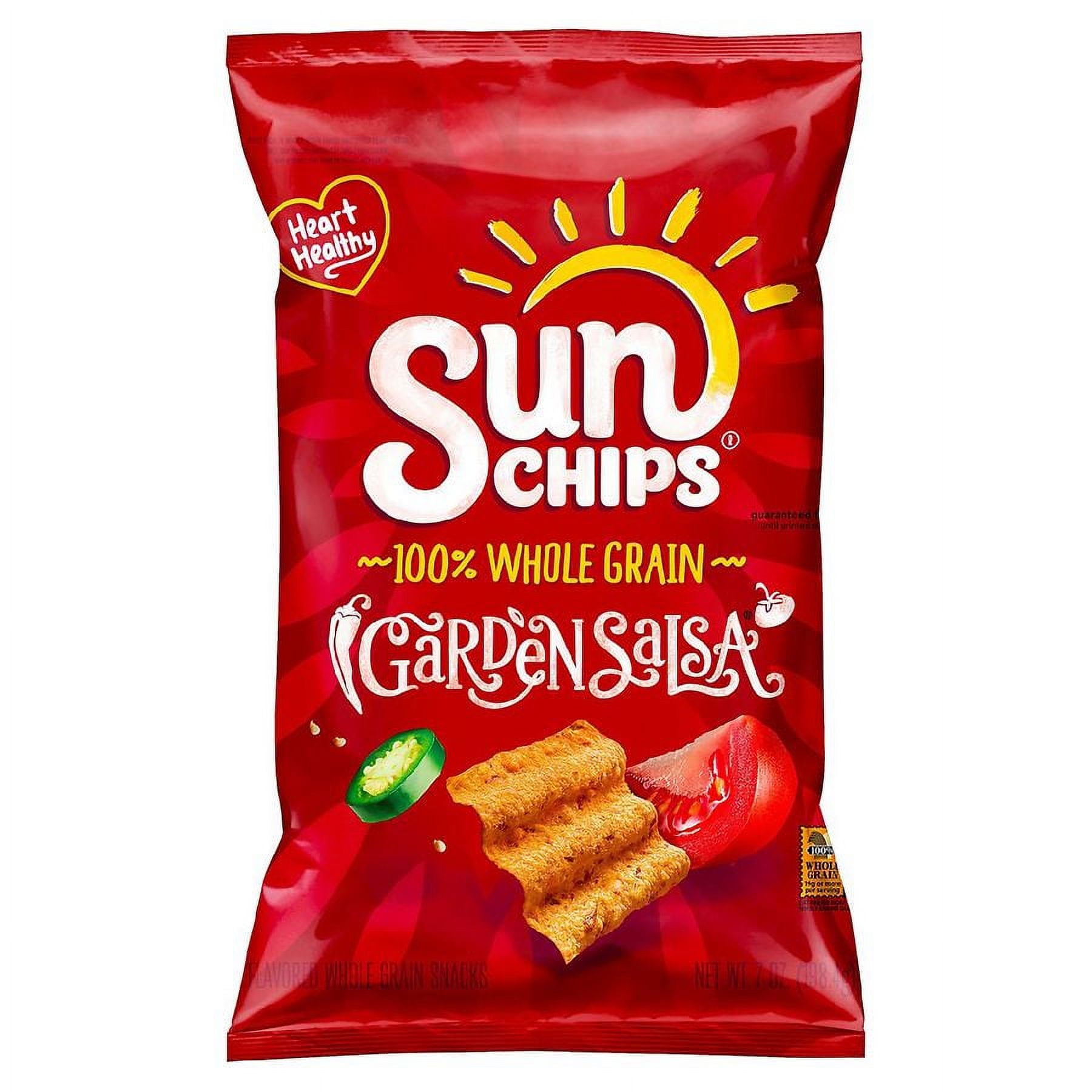 Sun ChipsWhole Grain Snacks Garden Salsa7.0oz Pack of 2