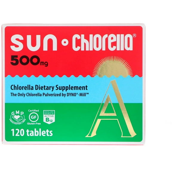 Sun Chlorella Chlorella Tablets, 500 Mg, 120 Ct