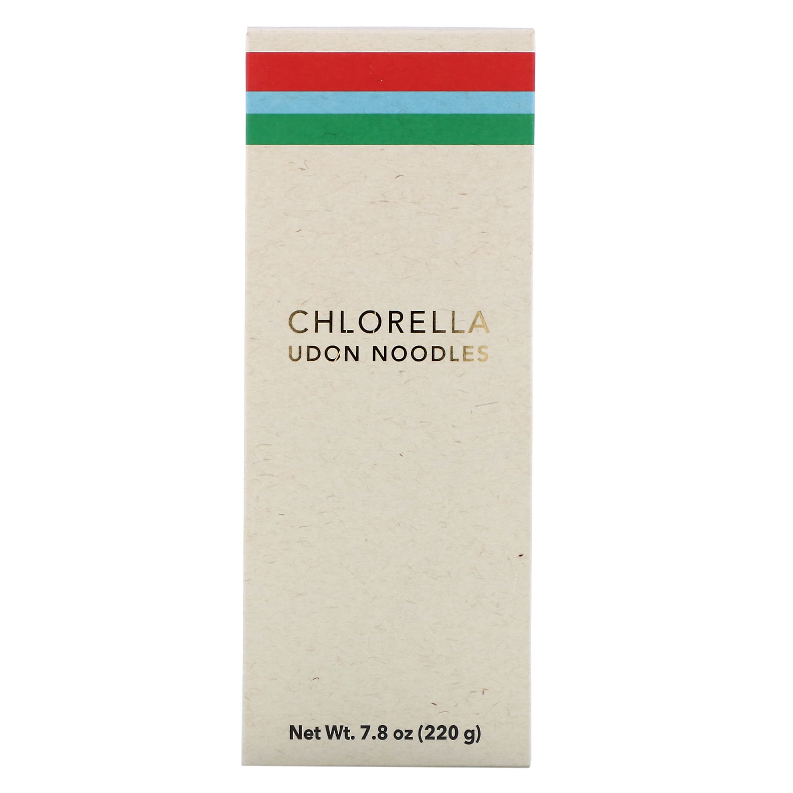 Sun Chlorella Udon Noodles – Vegan Green Algae Noodles For Soup & Stir Fry, 7 Oz Pack