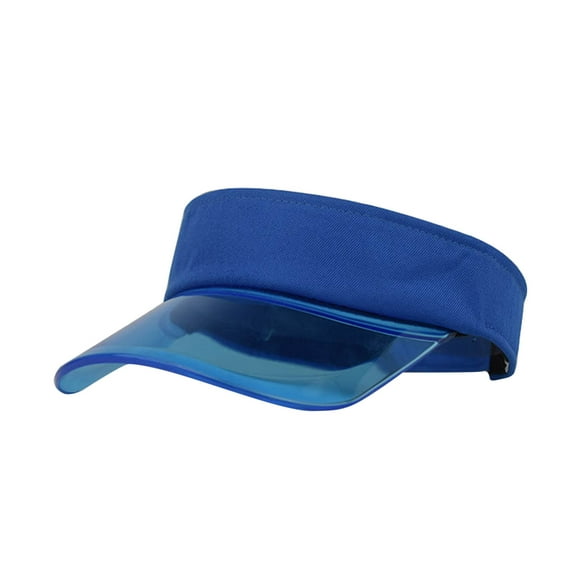 Sun Color Transparent Fashion Visor Solid Baseball Cap for Women Stylish Outdoor Headwear