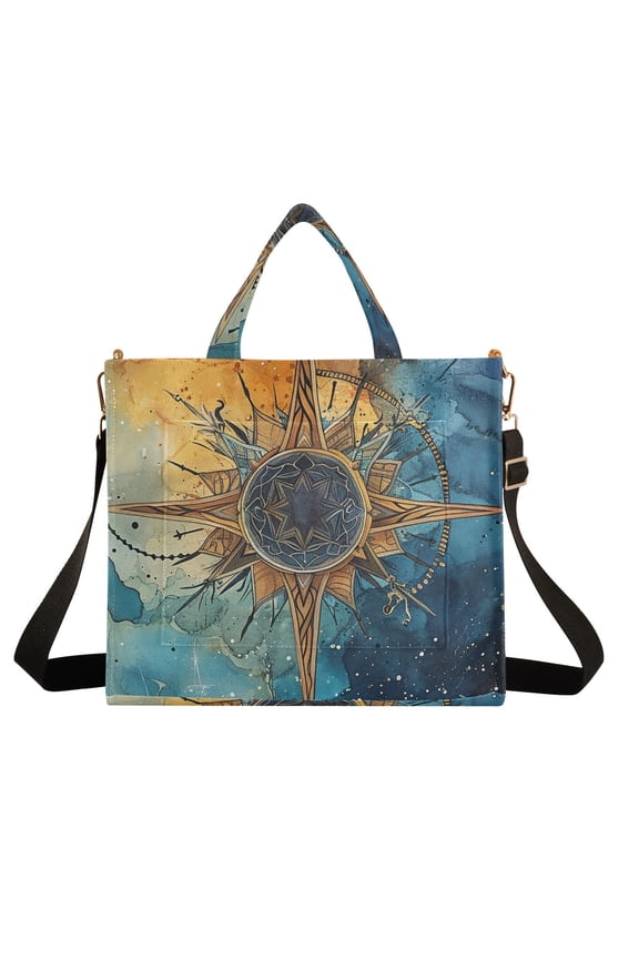 Sun Colorful Clouds Corduroy Tote Bag Handbag Large Messenger Bag Shoulder Crossbody Zipper Bag Purse