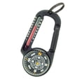 thumbnail image 1 of Sun Company TempaComp - Ball Compass and Thermometer Carabiner | Hiking, Backpacking, and Camping Accessory | Clip On to Backpack or Jacket | Ultralight, Accurate Compass for Navigation, 1 of 7