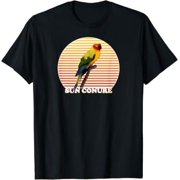Sun Conure Bird Art Birdlover Birdwatcher Parrot Biologist T-Shirt