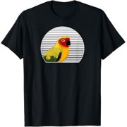 Sun Conure Bird Birder Birdlover Birdwatcher Animal T-Shirt