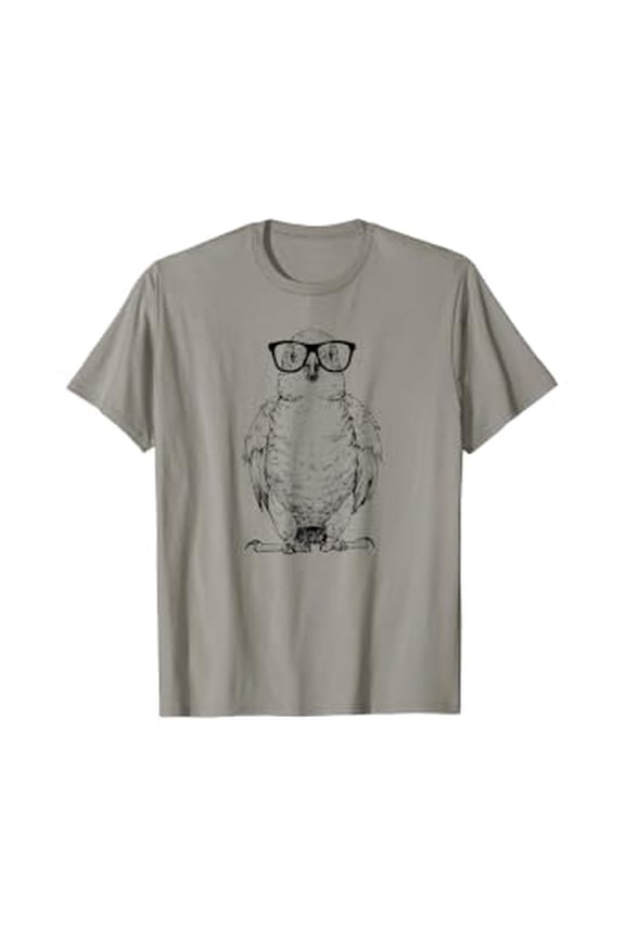 Sun Conure Nerdy Glasses Bird T-Shirt All Size S-5XL