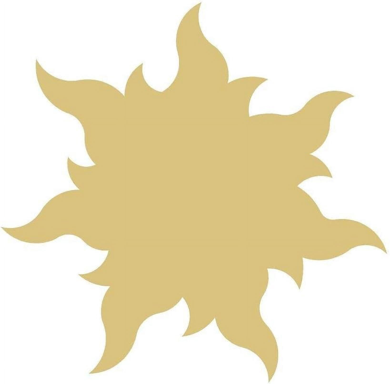Unicorn Wood Cutout - 24 Inch Unfinished MDF Blank For Crafts, Door Hanger, Kids Room Decor