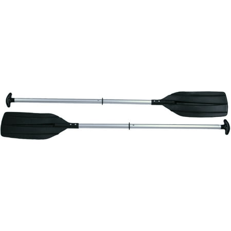 Sun Dolphin T-handle Canoe Paddle, Black, Set of 2