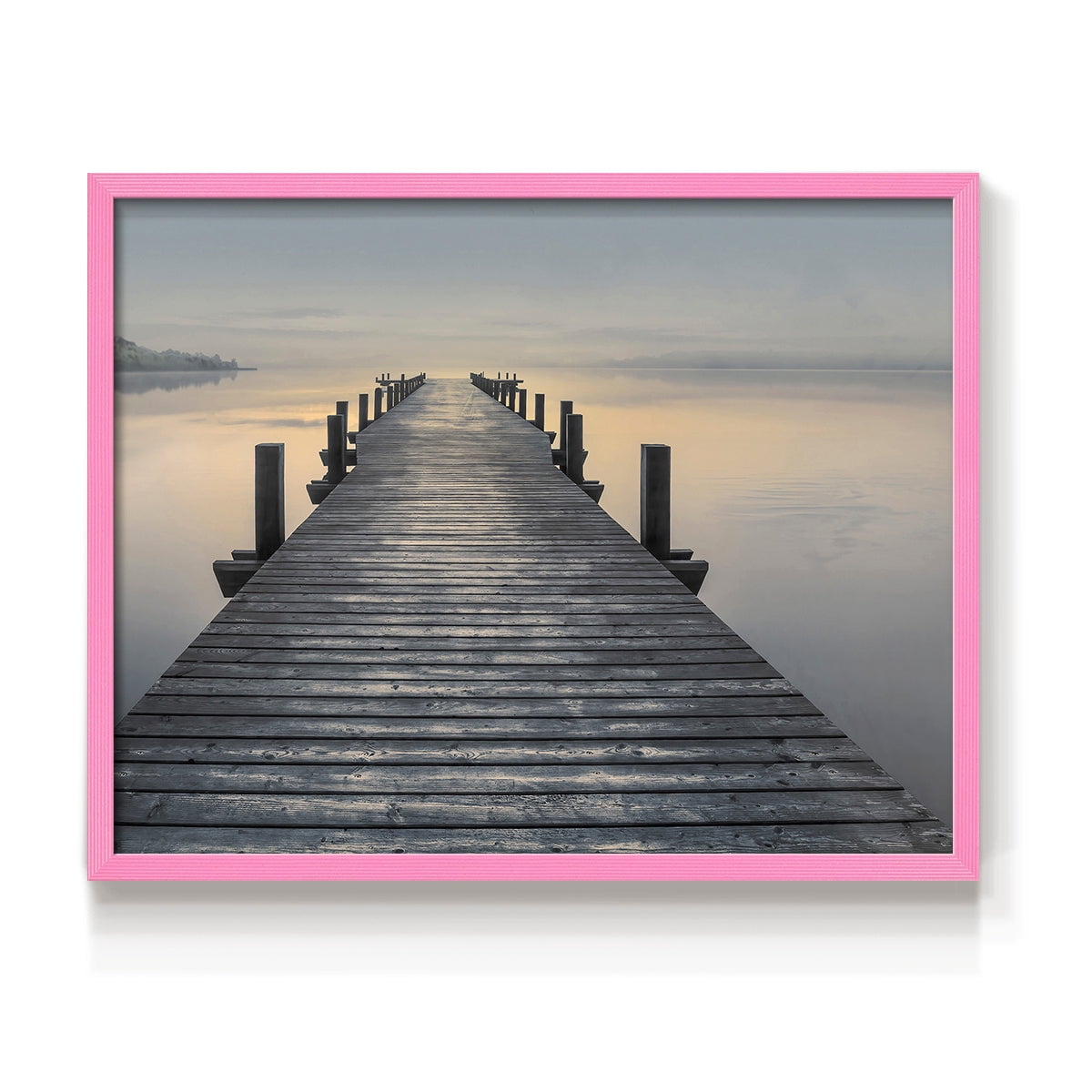 Sun Down by Mike Calascibetta - Restickable Framed Giclée Print