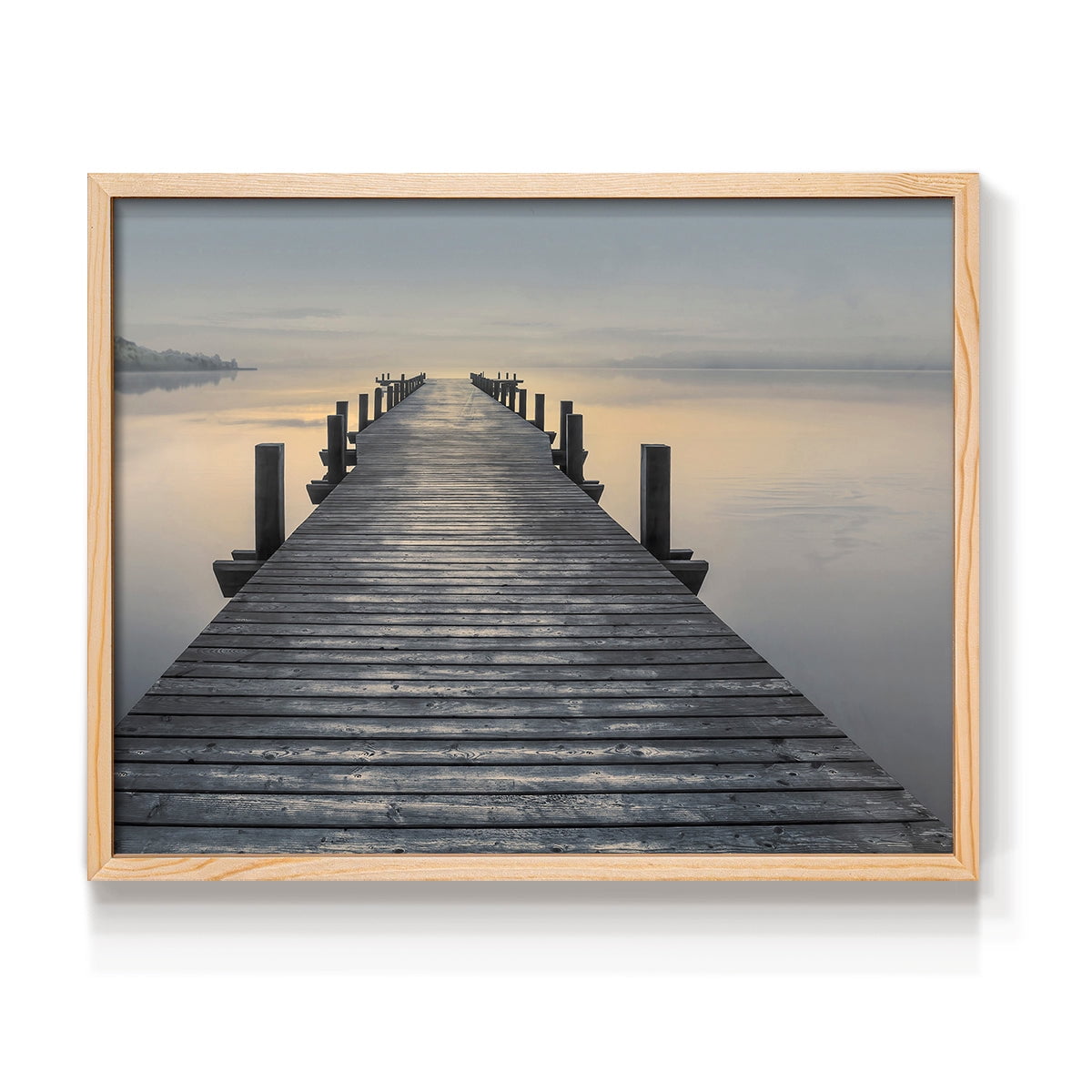 Sun Down by Mike Calascibetta - Restickable Framed Giclée Print