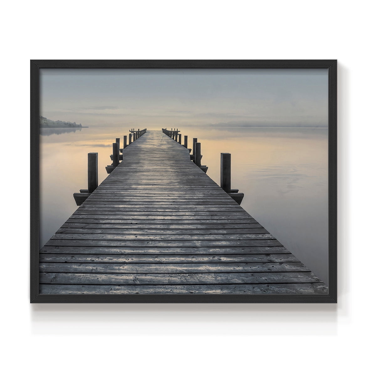 Sun Down by Mike Calascibetta - Restickable Framed Giclée Print