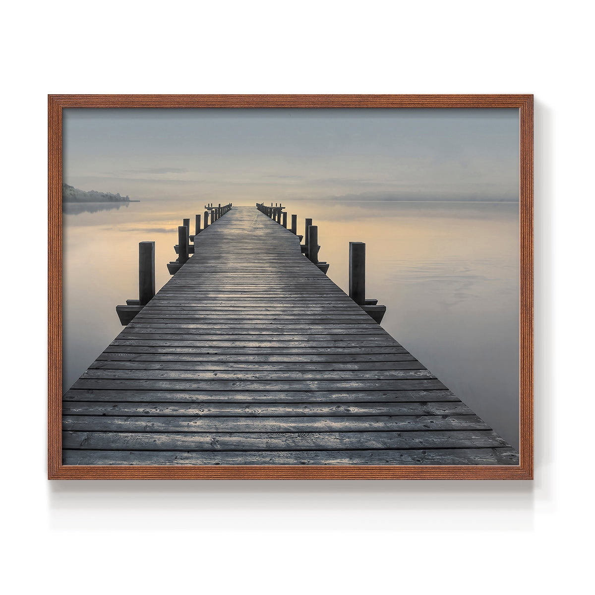Sun Down by Mike Calascibetta - Restickable Framed Giclée Print