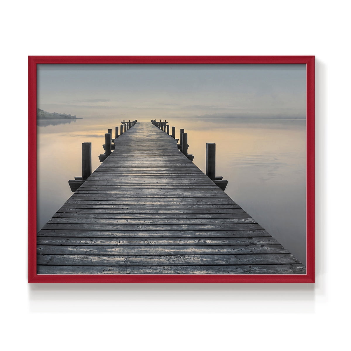 Sun Down by Mike Calascibetta - Restickable Framed Giclée Print
