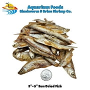 Sun Dried Fish 3 -5 - Cichlids, Turtles, Oscars, Koi, Piranhas...10-lb
