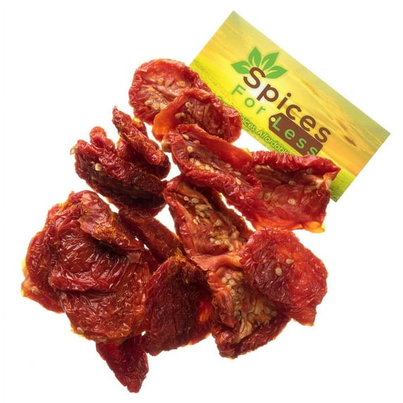 Sun Dried Tomatoes (4 oz) - Spices for Less Brand - Kosher Certified