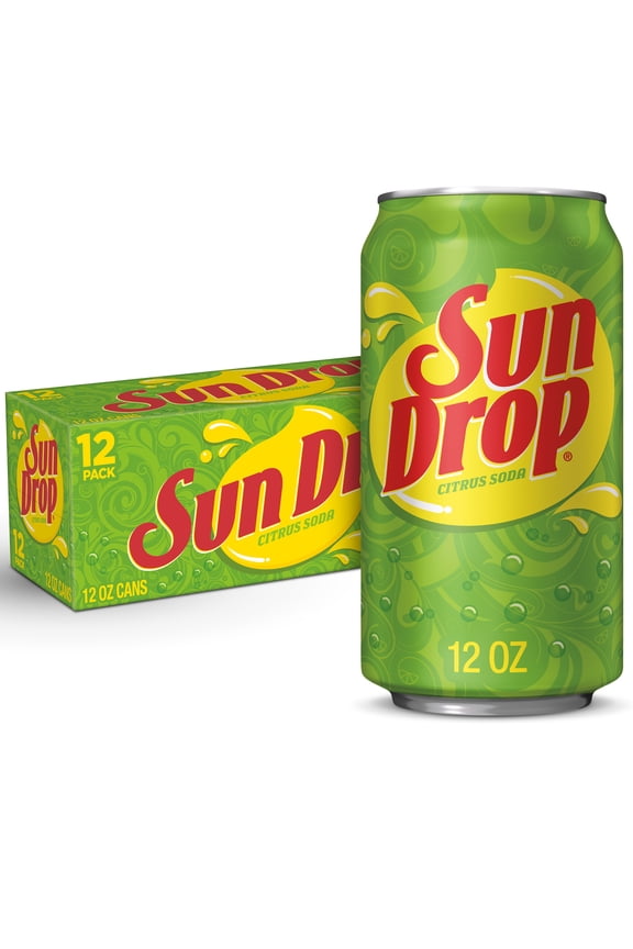 Citrus Soda Pop, 12 fl oz, 12 Pack Cans