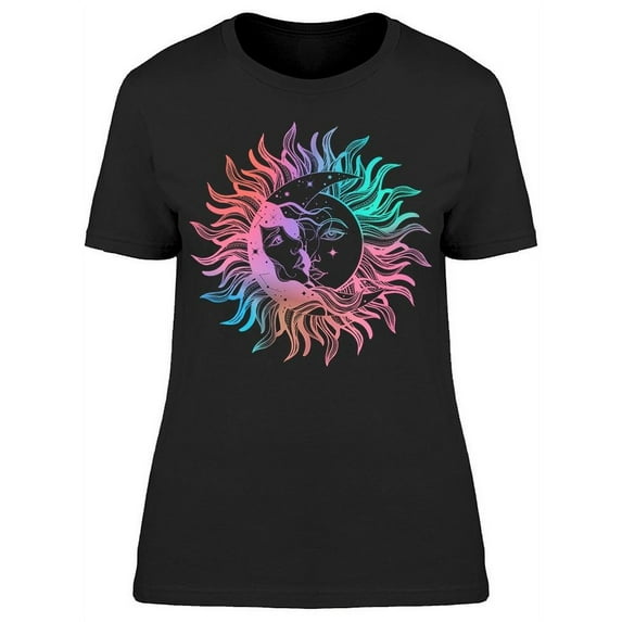 Sun Eclipse Graphic T-Shirt Women -Image by Shutterstock, Female XX-Large