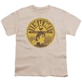 thumbnail image 1 of Sun Elvis FulLong Sleeveun Label S/S Youth 18/1 T-Shirt Cream, 1 of 2