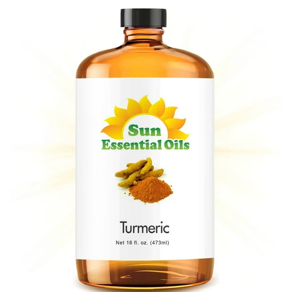 Sun Essential Oils 16oz - Turmeric Essential Oil - 16 Fluid Ounces
