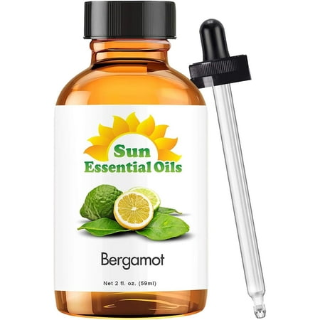 Sun Essential Oils 2oz - Bergamot Essential Oil - 2 Fluid Ounces