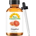 thumbnail image 1 of Sun Essential Oils 2oz - Grapefruit Essential Oil - 2 Fluid Ounces - Grapefruit Oil - Aromatherapy Oils, 1 of 5