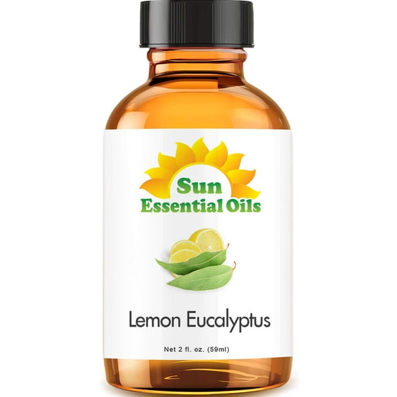 Sun Essential Oils 2oz - Lemon Eucalyptus Essential Oil - 2 Fluid Ounces