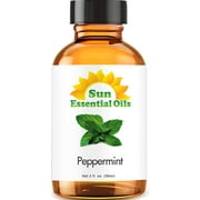 Sun Essential Oils 2oz - Peppermint Essential Oil - 2 Fluid Ounces