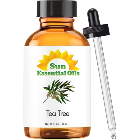 Sun Essential Oils 2oz - Tea Tree Essential Oil - 2 Fluid Ounces