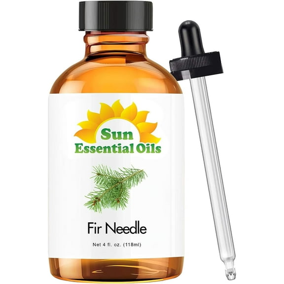 Sun Essential Oils 4oz - Fir Needle Essential Oil - 4 Fluid Ounces - Fir Needle Oil