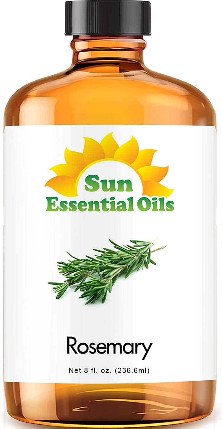 Sun Essential Oils 8oz Rosemary Essential Oil 8 Fluid Ounces