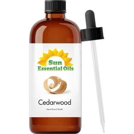 Sun Essential Oils - Cinnamon Bark 4oz Bottle for Humidifier, Diffuser, Soaps, Candles, Hair and Skin Care