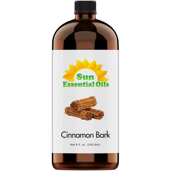Sun Essential Oils Cinnamon Bark Essential Oil, 8 Fl Oz