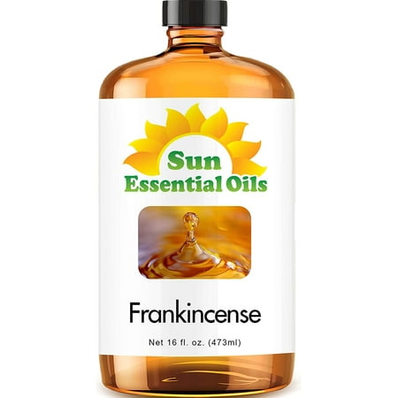 Sun Essential Oils - Frankincense Essential Oil 16oz for Aromatherapy, Diffuser, Soaps, lotions