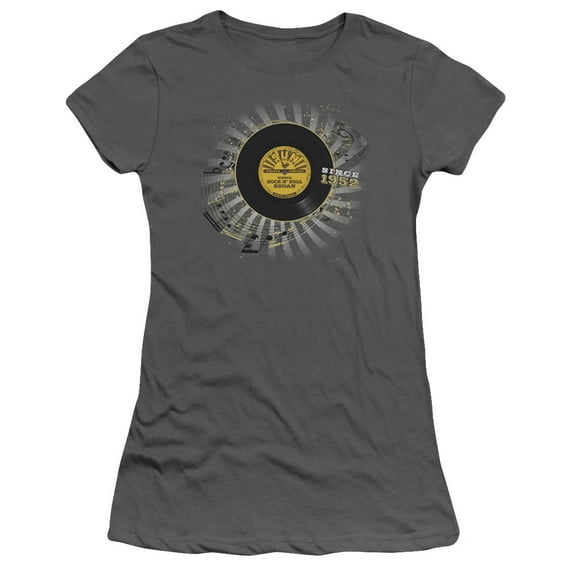 Sun Established S/S Junior Women's T-Shirt Sheer Charcoal