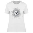 thumbnail image 1 of Sun Face Art T-Shirt Women -Image by Shutterstock, Female x-Large, 1 of 2