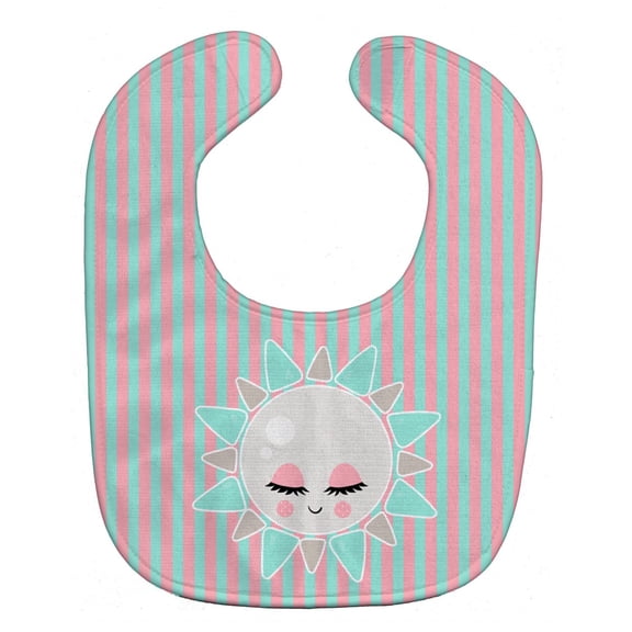 Sun Face Baby Bib